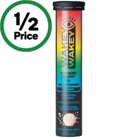 Wakey-Wakey-Caffeine-Energy-Multivitamin-Orange-Effervescent-Tablets-Pk-17 on sale