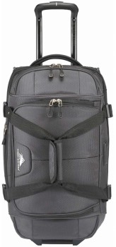 High-Sierra-Fairlead-Drop-Bottom-Wheeled-Duffel-55cm-Black on sale