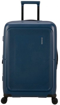 American-Tourister-Dashpop-Spinner-Suitcase-67cm-Midnight-Blue on sale