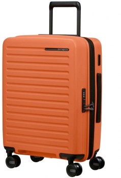Samsonite-Restackd-Spinner-Expandable-55cm-Flame-Orange on sale