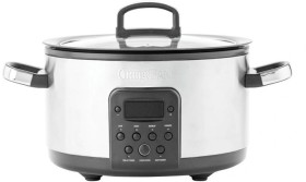 GreenPan+Bistro+Slow+Cooker+3.7L+-+Stainless+Steel