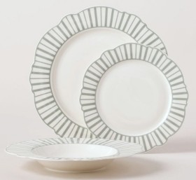 Heritage+12pc+Davis+Dinner+Set+-+Green