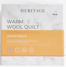 Heritage+Warm+Wool+Quilt