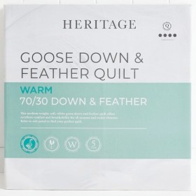Heritage+70%2F30+Goose+Down+%26amp%3B+Feather+Quilt