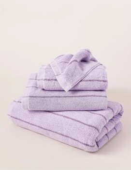 Vue+Pinstripe+Bath+Towels