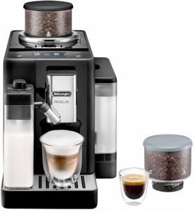 DeLonghi-Rivelia-Fully-Automatic-Coffee-Machine-Black on sale