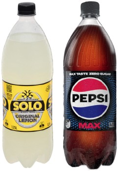 Pepsi+or+Solo+1.25+Litre+Selected+Varieties