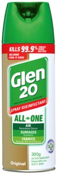 Glen+20+Disenfectant+Spray+300g+Selected+Varieties%2A