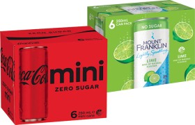 Coca%E2%80%91Cola%2C+Sprite%2C+Fanta%2C+Mount+Franklin+or+Deep+Spring+6x250mL+Selected+Varieties