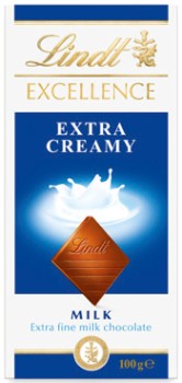 Lindt+Excellence+80%E2%80%91100g+or+Lindor+Chocolate+Block+100g+Selected+Varieties