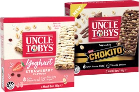 Uncle+Tobys+Muesli+Bars+5%E2%80%916+Pack+Selected+Varieties