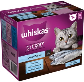 Whiskas+So+Meaty+or+So+Fishy+Wet+Cat+Food+12x85g+Selected+Varieties