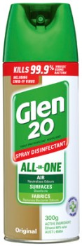 Glen+20+Disinfectant+Spray+300g+Selected+Varieties%2A