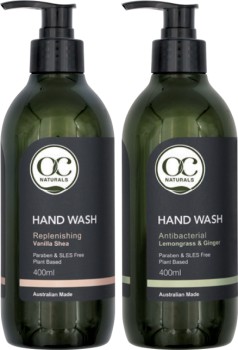 OC+Naturals+Hand+Wash+400mL+Selected+Varieties
