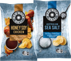 Red-Rock-Deli-Chips-150-165g-Selected-Varieties on sale