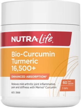 Nutra-Life+Bio-Curcumin+Turmeric+16500%2B+60+Capsules