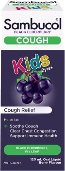 Sambucol-Kids-Cough-Relief-Liquid-120ml on sale