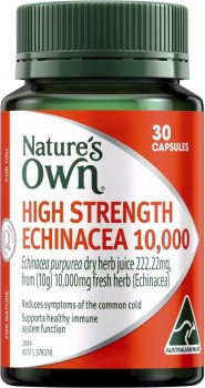 Natures-Own-High-Strength-Echinacea-10000mg-30-Capsules on sale