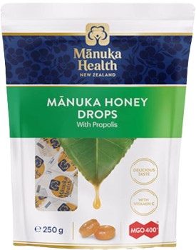 Manuka-Health-MGO-400-Manuka-Honey-Drops-Propolis-250g on sale