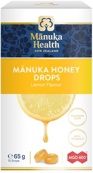 Manuka+Health+MGO+400%2B+Manuka+Honey+Drops+Lemon+65g