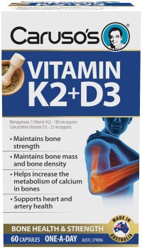 Carusos-Natural-Health-Vitamin-K2-D3-60-Capsules on sale