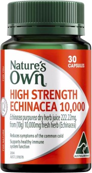 Natures-Own-High-Strength-Echinacea-10000mg-30-Capsules on sale