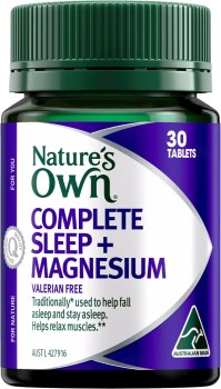 Natures-Own-Complete-Sleep-Magnesium-30-Tablets on sale