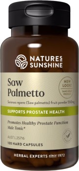 Natures-Sunshine-Saw-Palmetto-550mg-100-Capsules on sale