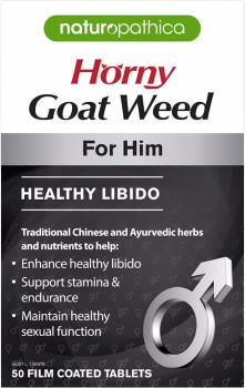 Naturopathica-Horny-Goat-Weed-for-Him-50-Tablets on sale