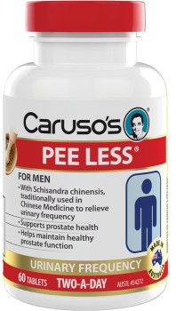 Carusos-Natural-Health-Pee-Less-60-Tablets on sale