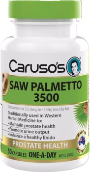 Caruso%26rsquo%3Bs+Natural+Health+Saw+Palmetto+Prostate+Health+50+Capsules
