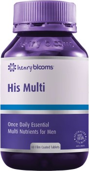 Henry-Blooms-His-Multi-60-Film-Coated-Tablets on sale