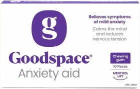 Goodspace+Anxiety+Aid+Chewing+Gum+10+Pieces