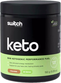 Switch-Nutrition-Ketogenic-Performance-Fuel-Chocolate-150g on sale