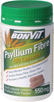 Bonvit-Psyllium-Fibre-550mg-180-Capsules on sale
