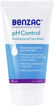 Benzac+pH+Control+Antibacterial+Face+Wash+150ml