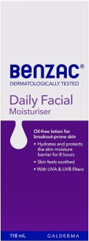 Benzac+Daily+Facial+Moisturiser+118ml