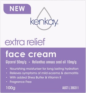 Kenkay+Extra+Relief+Facial+Moisturiser+100g+Jar