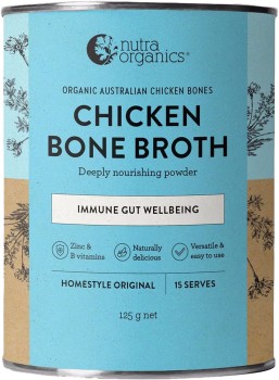 Nutra+Organics+Chicken+Bone+Broth+Powder+Homestyle+Original+125g