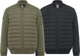 NEW+SA1NT+Works+Quilted+Contrast+Rib+Zip+Jacket
