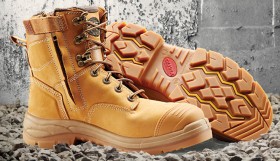 Oliver-AT-Wheat-150mm-Zip-Sided-Safety-Boots-with-TECtuff-Toe-Bumper on sale