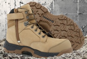 NEW-Wolverine-Merge-Zip-Sided-Lace-Up-Safety-Boots on sale