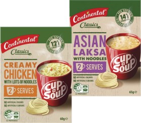 Continental-Cup-a-Soup-2-Serves-50g-75g on sale