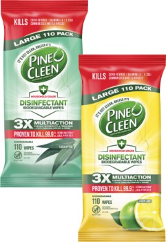 Pine+O+Cleen+Disinfectant+Wipes+110+Pack