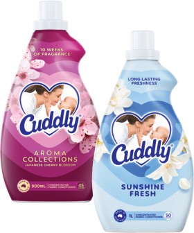 Cuddly+Concentrate+Fabric+Conditioner+900mL-1+Litre