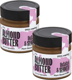 99th+Monkey+Unsalted+%26amp%3B+Smooth+Almond+Butter+200g
