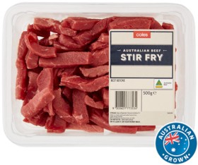 Coles+Australian+No+Added+Hormones+Beef+Stir+Fry+500g