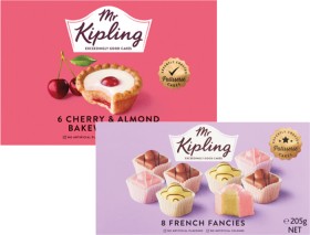Mr+Kipling+Fancies+or+Bakewells+205g-250g