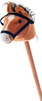 Wonder-Co-Plush-Hobby-Horse-Dark-Brown-75cm on sale