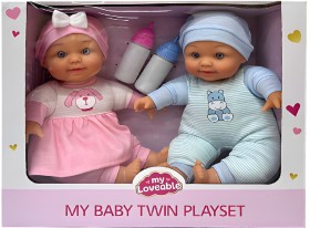 My+Loveable+Baby+Dolls+Mia+%26amp%3B+Max